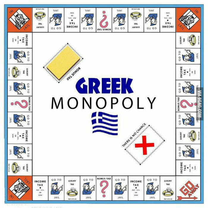 Greek Monopoly! - 9GAG