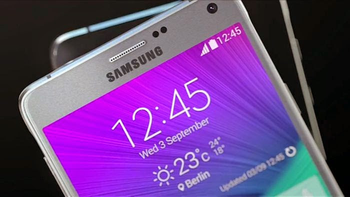 The screen of the Galaxy Note 4, the best from Samsung