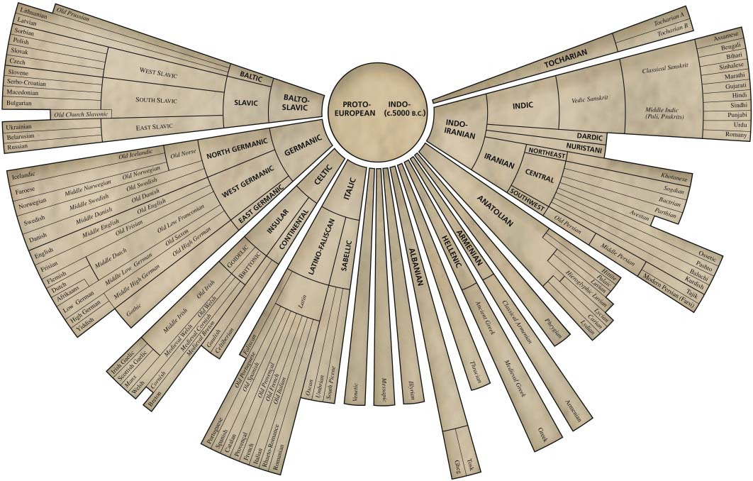 History of Languages - Graph