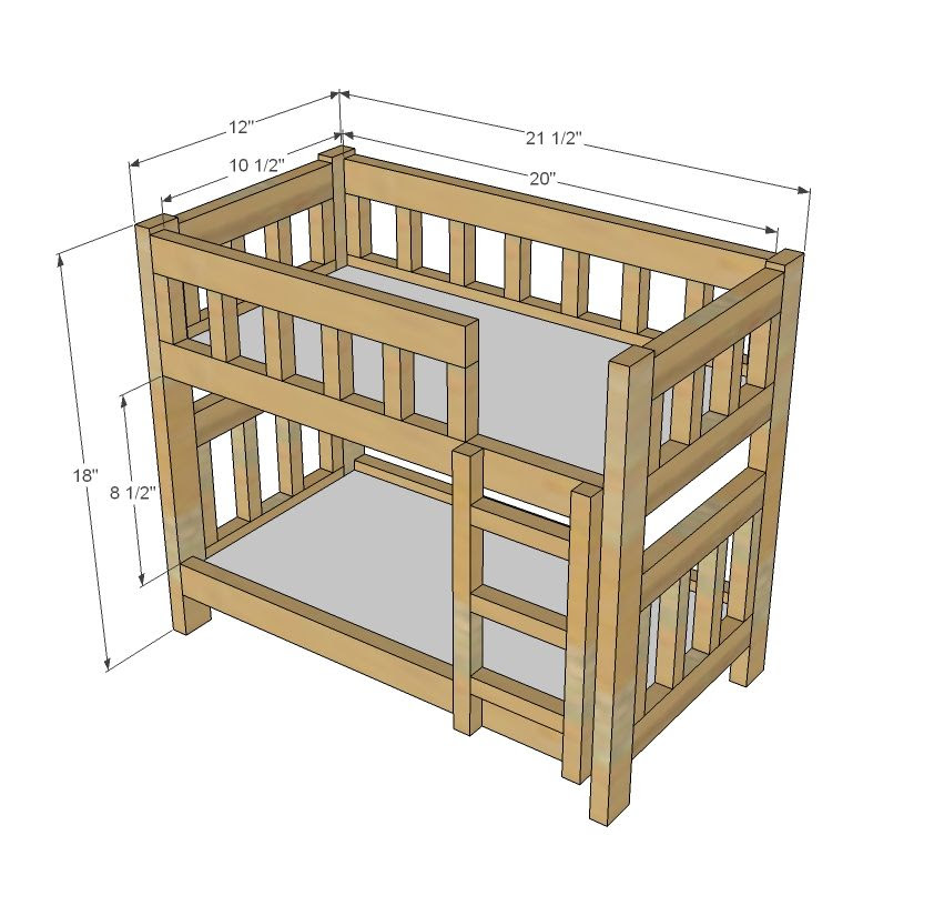 Instructions For Building Bunk Beds, Bunk... - Amazing Wood Plans