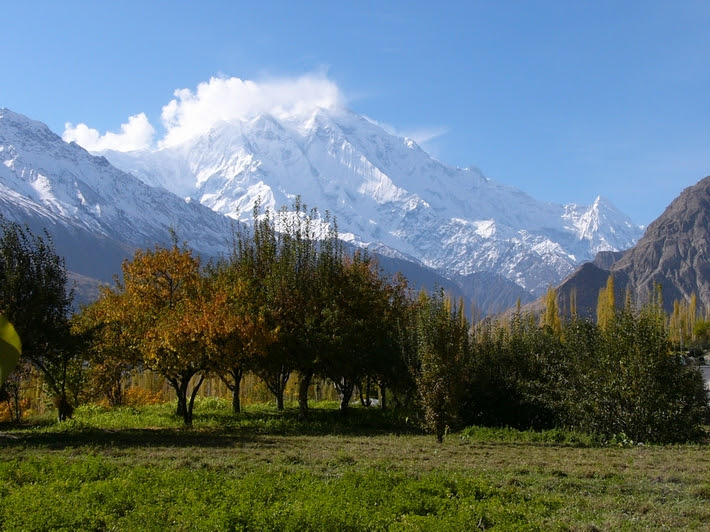 Mount Karadoram near Aliabad, Hunza.