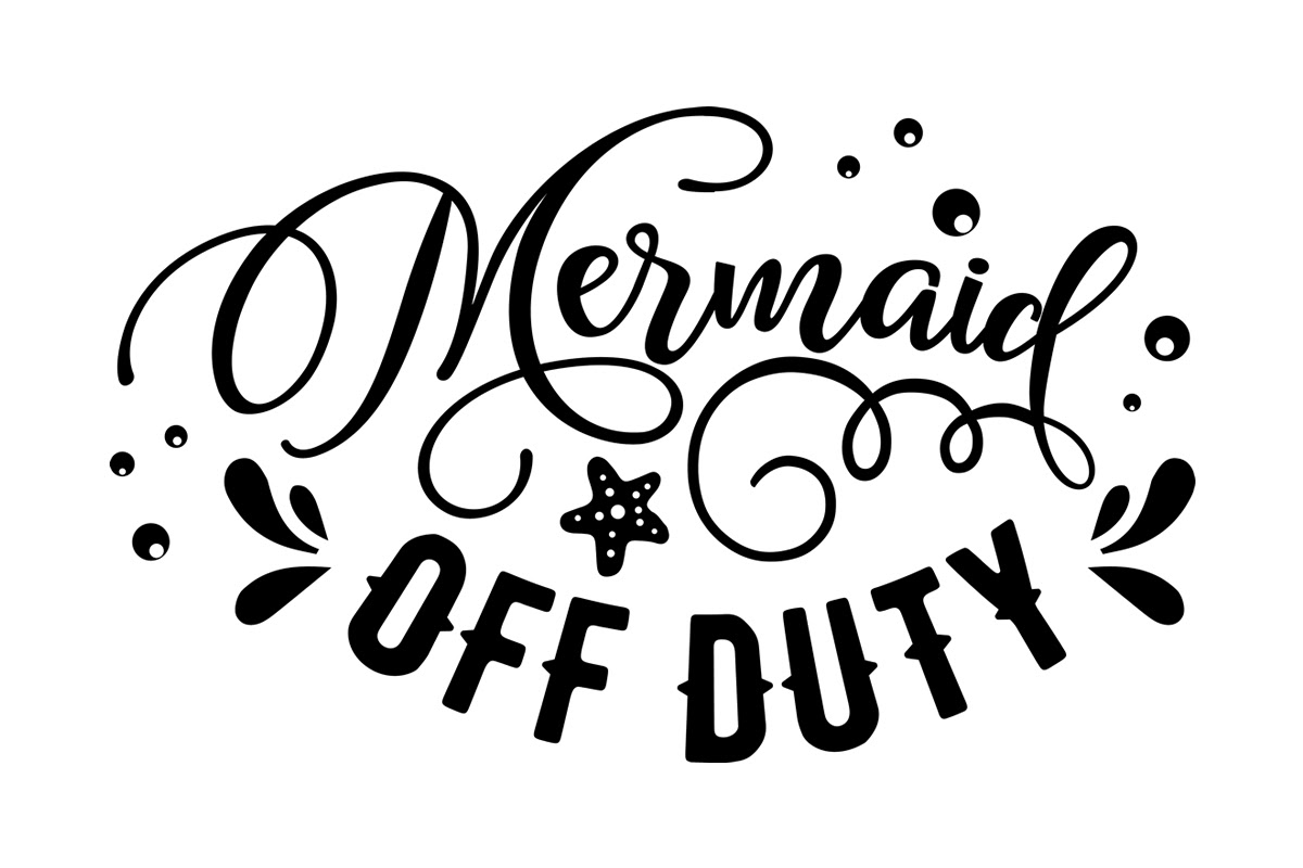 Download Free 324 Mermaid Off Duty Svg SVG PNG EPS DXF File for Cricut, Silhouette and Other Machine