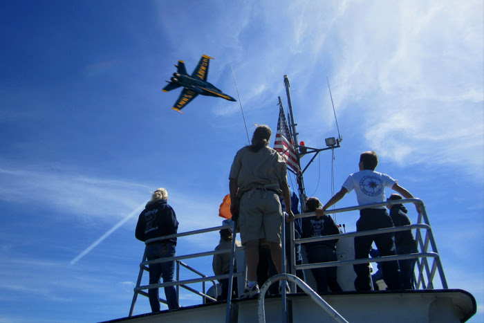Fleet Week Air Show Blue Angels Flyover