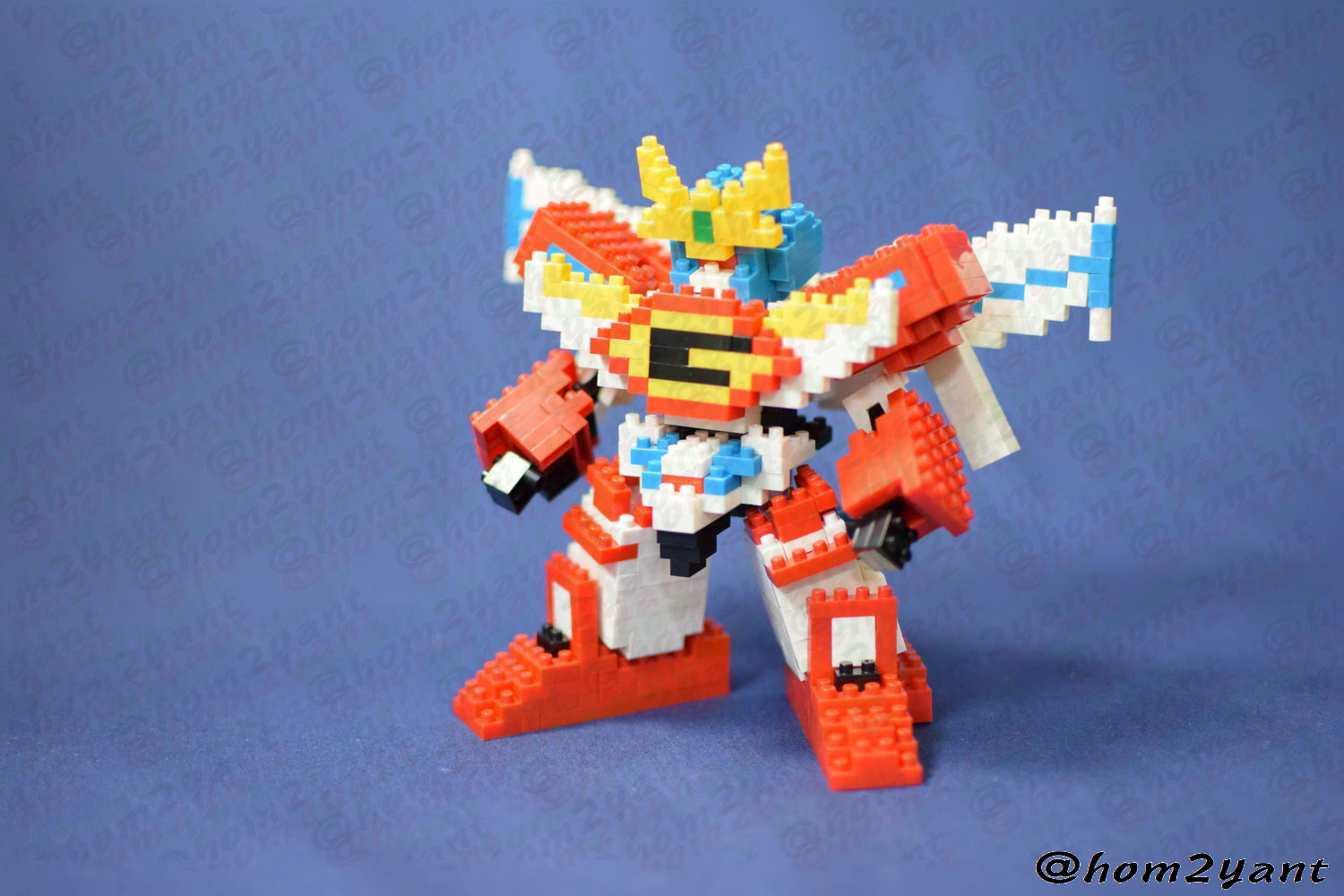 スーパーガーディオン Nanoblock 勇者シリーズ 太陽の勇者ファイバード にぼし