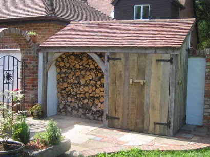 bespoke oak garden buildings, structures and rustic furniture ...