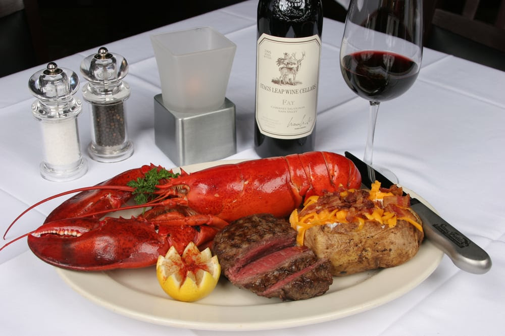 Filet Mignon & Whole Maine Lobster | Yelp