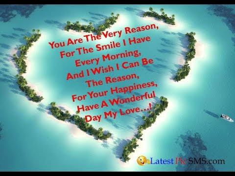 Good Morning My Love English SMS