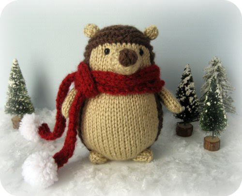 Hedgehog Knit Pattern, by Amy Gaines