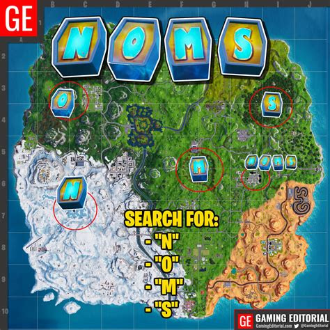 search  letter     week  fortnite challenge