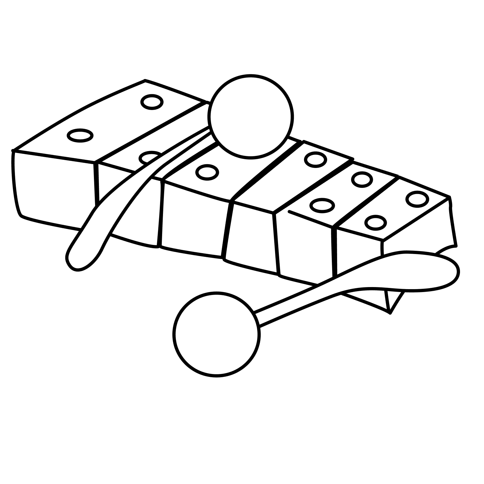 Download Xylophone Coloring Sheet Coloring Pages