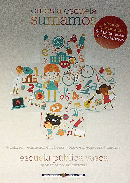 Matrícula Escuela Pública Vasca 1