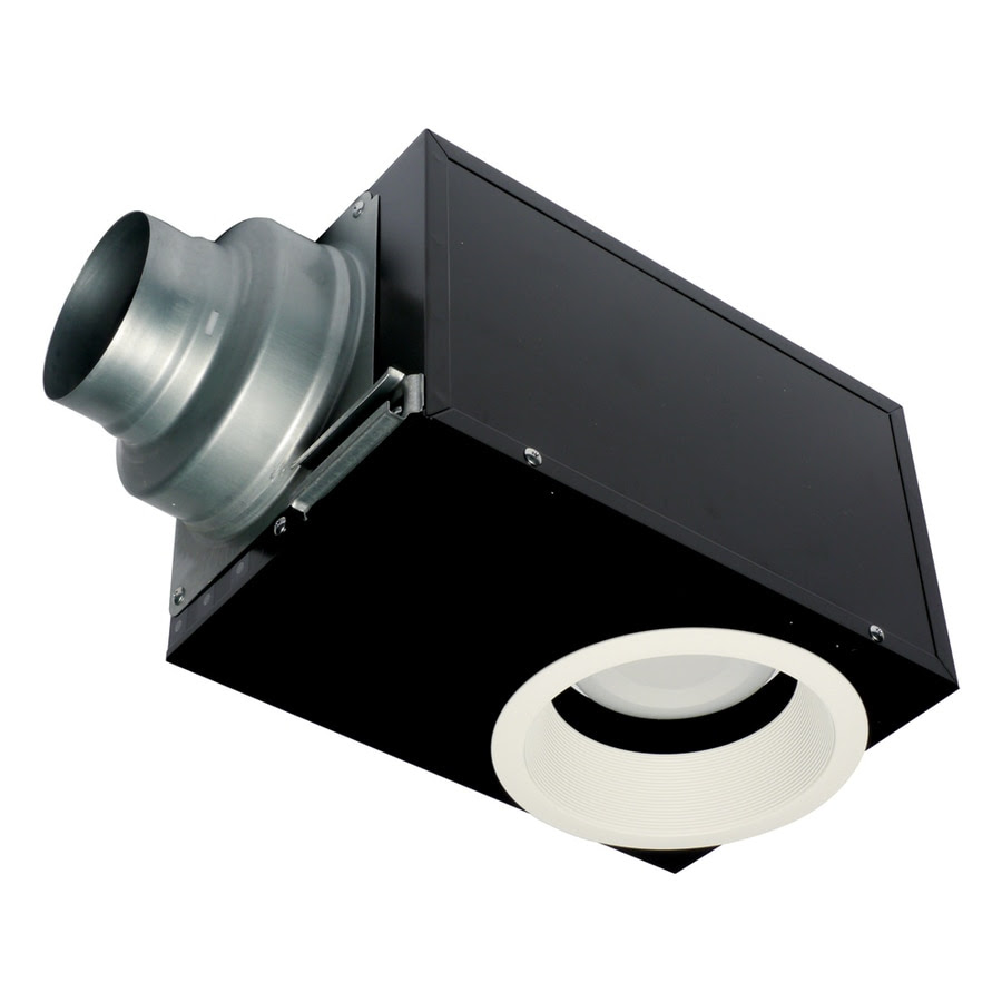 Shower exhaust fan with light