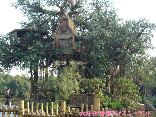 ターザンのツリーハウス 大好き 香港ディズニーランド The Place Where Dreams Come True 楽天ブログ