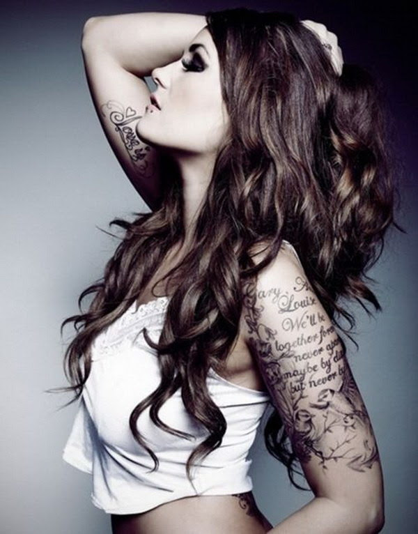 40+ Cool and Pretty Sleeve Tattoo Designs for Women