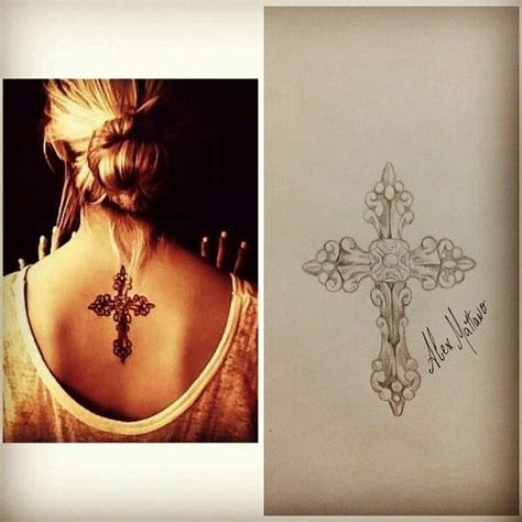 tattoos ideas images  pinterest cross tattoos