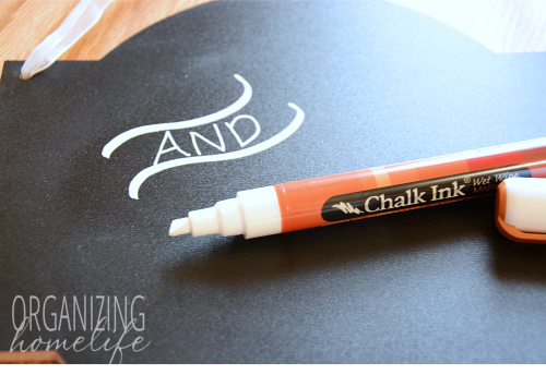 Chalk Marker Review - Organizing Homelife