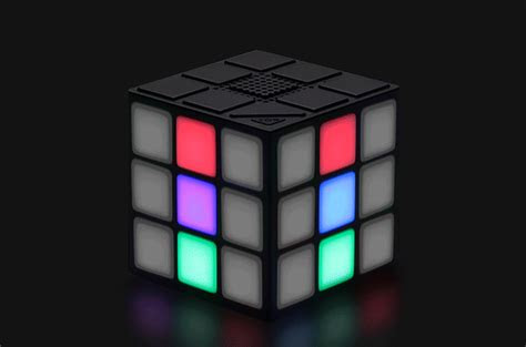 Score a saving on ipad pro (2021): Portable Magic Cube Bluetooth Speakers Colorful LED Light