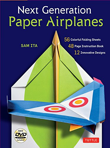 Next Generation Paper Airplanes Kit: [Origami Kit with DVD, Book, 56 Paper Airplanes], by Sam Ita