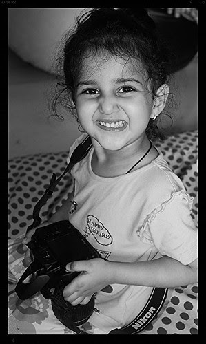 The Smile Of Thankfulness On Being Gifted The Nikon D3100 Marziya Shakir by firoze shakir photographerno1