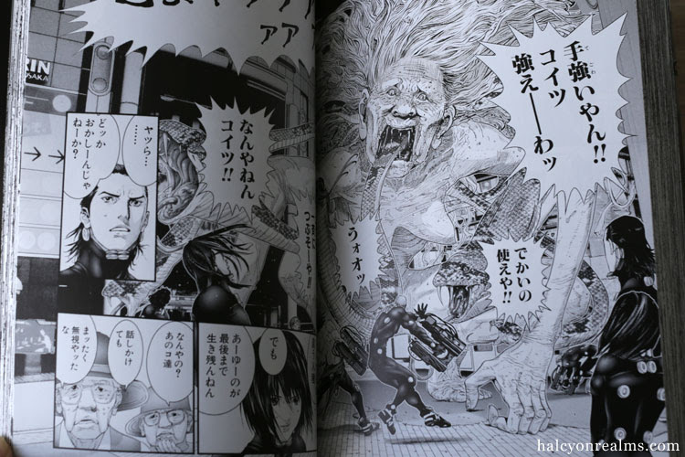 Gantz Osaka 3 Volume Manga Review Halcyon Realms Art Book Reviews Anime Manga Film Photography