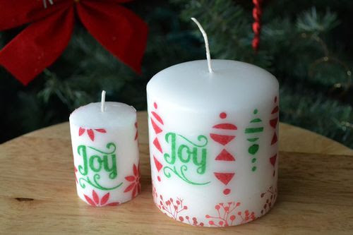Stamped candles_aly dosdall