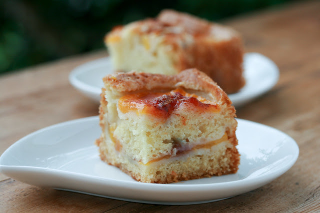 Barefoot Contessa's Nectarine Cake