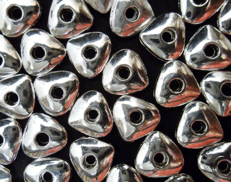 25 metallspacer metallo perle tra Perle Spacer 8mm ARGENTO 