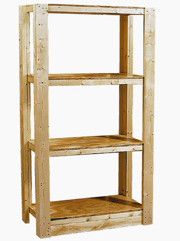 DIY Garage Storage Shelves Plans