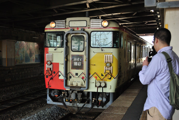 山陰本線 みすゞ潮彩号で仙崎へ のりlog