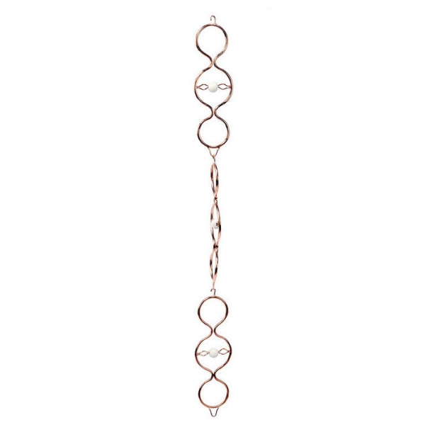 chain pattern decoration garden with rain chain designs