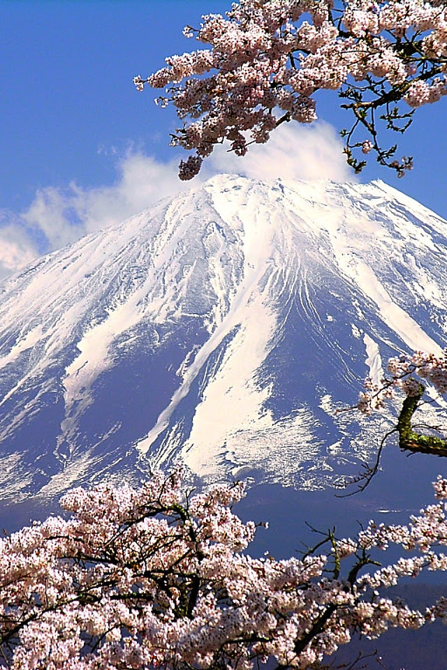 壁紙 富士山の風景のスマホ壁紙640x960 Fuji I11 Jpg 壁紙box