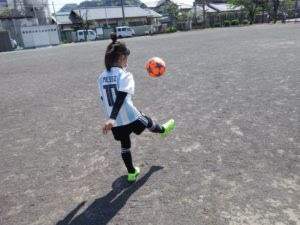 サッカーの個人指導 からだ 未来cre8
