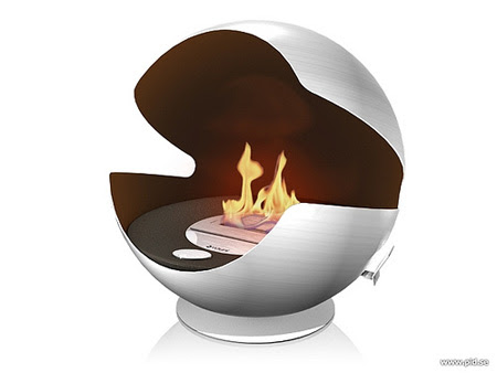 Seen On lolpicturegallery.blogspot.com Vauni Globe Fireplace 2