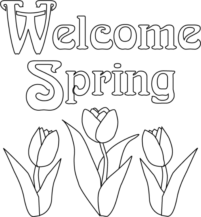 Free Free Printable Spring Flowers Coloring Pages, Download ...