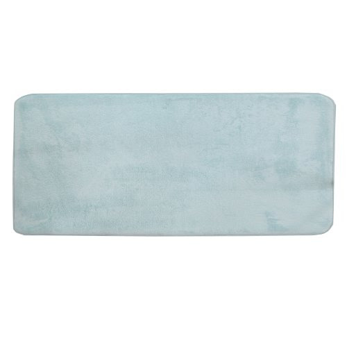 Sleep Innovations 24-Inch by 60-Inch Memory Foam Runner, Spa Blue