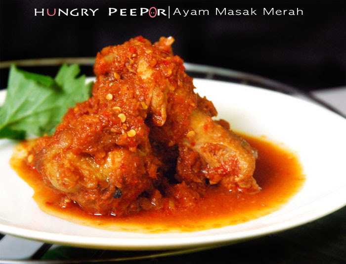 Malay Spicy Ayam Masak Merah  Hungry Peepor