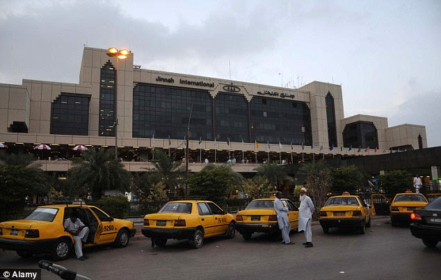 Everyone escaped the plane safely and the passengers were taken to a lounge to wait for another aircraft