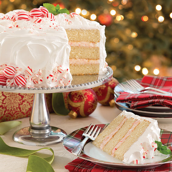 Candy Cane Cake - Paula Deen Magazine