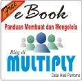  Download ebook: Panduan Membuat dan Mengelola Blog di Multiply 