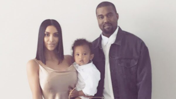 Kim Kardashian, Kanye West, North West, Saint West, Easter