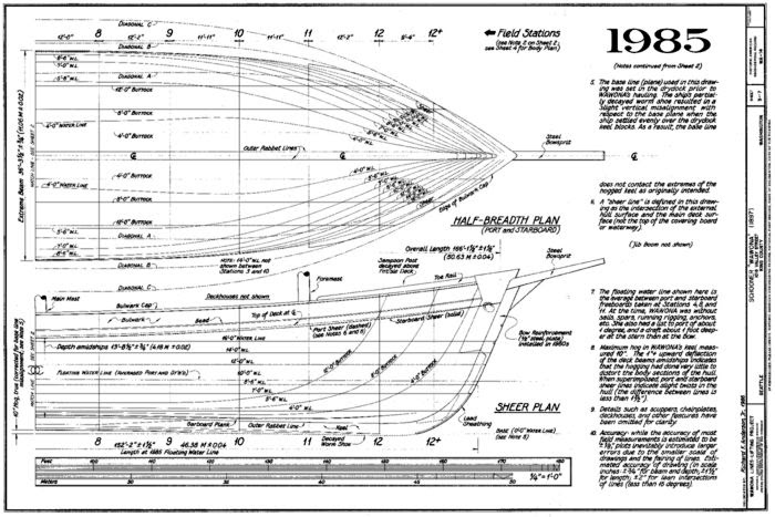 Free Wooden Ship Model Plans
