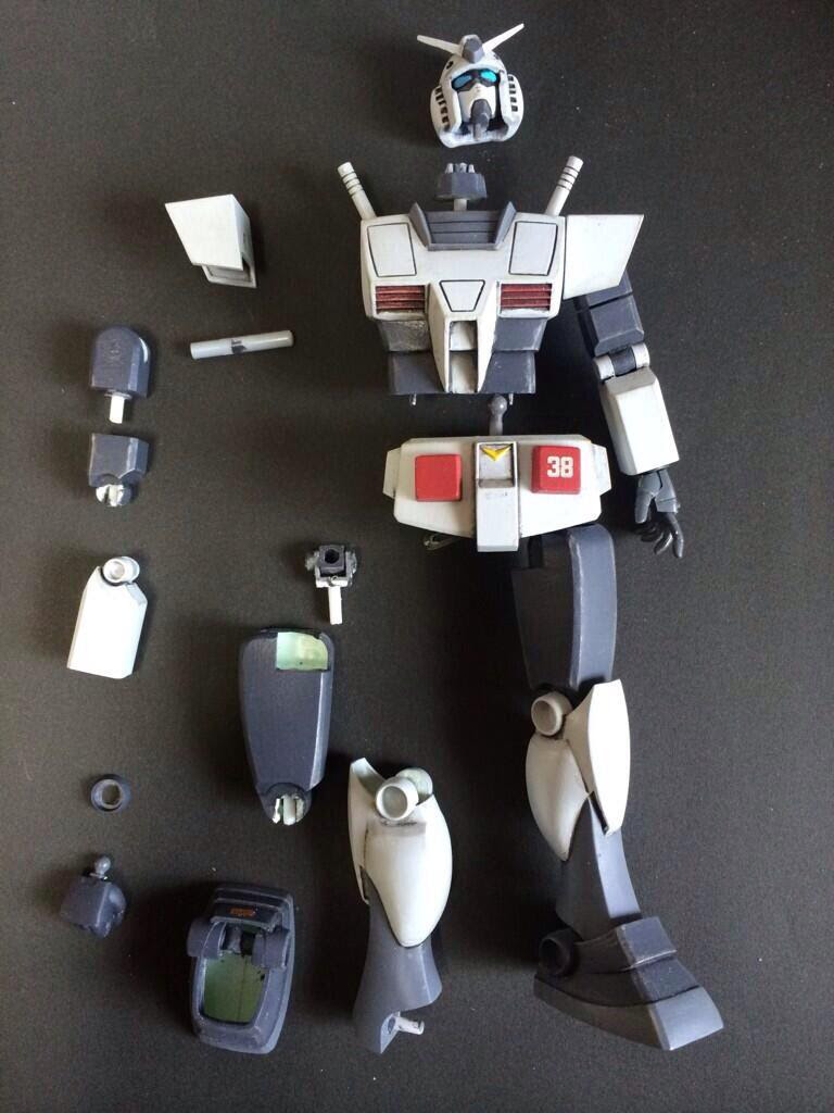 旧キット 1 100 フルアーマーガンダム モデラーズハイ