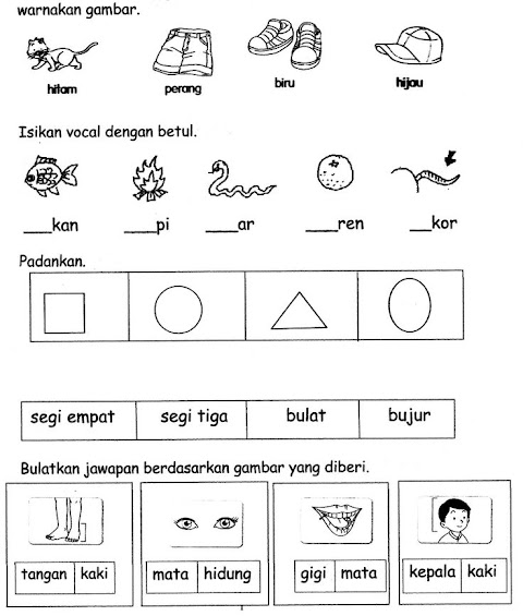 latihan bahasa inggeris prasekolah pdf