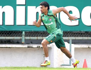 araujo treino do fluminense (Foto: Wallace Teixeira/ Photocamera)