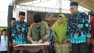 SMA Ma’arif I Pamekasan Launching Rumah Batik Color