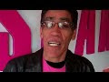 Golden Voice man 'Ted Williams' surprises a lucky fan at a Milkshakes store WEHO