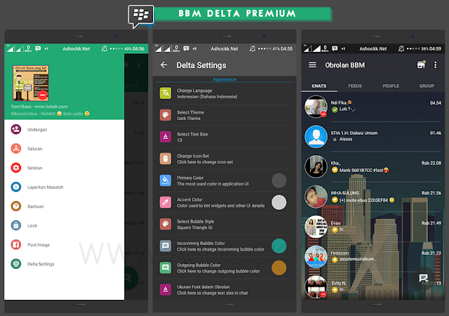 BBM Delta V2.8 Based V2.10.0.51 Apk Not Clone