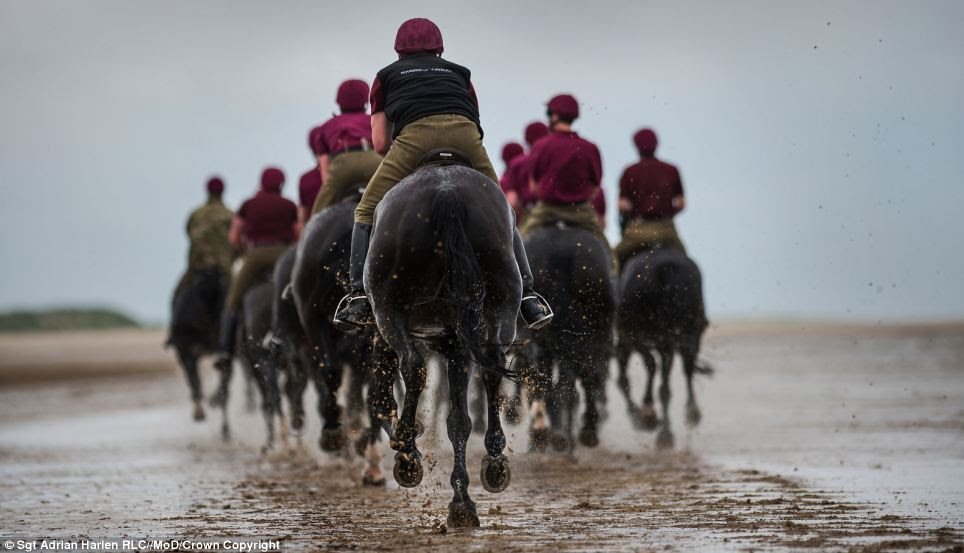 'Beach Gallop' by Sgt Adrian Harlen RLC, 