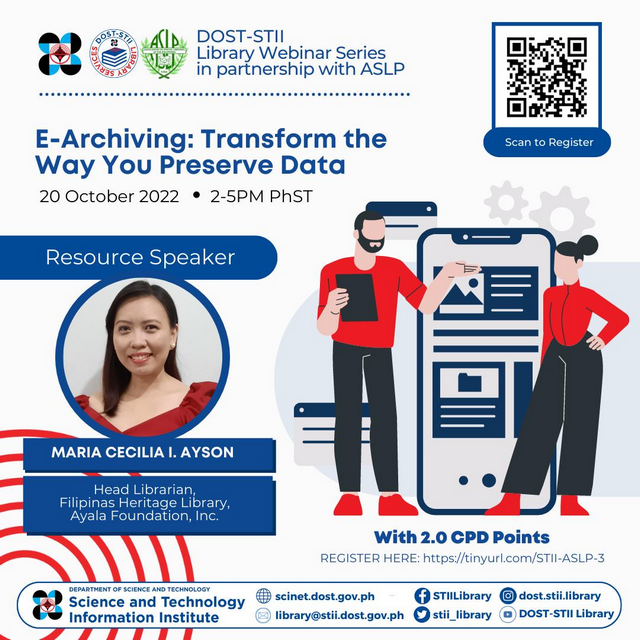 FREE webinar with 2 CPD points! e-Archiving: Transform the Way You Preserve Data