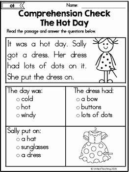 These worksheets can easily be utilized with children of any ages, from young children simply starting to learn how to read, to older kids who are fighting with reading … reading worksheet for kindergarten 2 reading comprehension